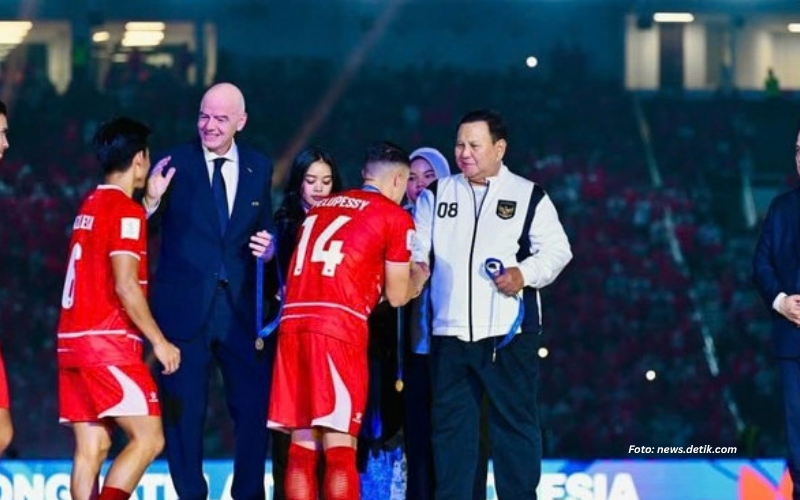 Kedekatan Prabowo dan Presiden FIFA di Istana hingga Pesta Juara di GBK