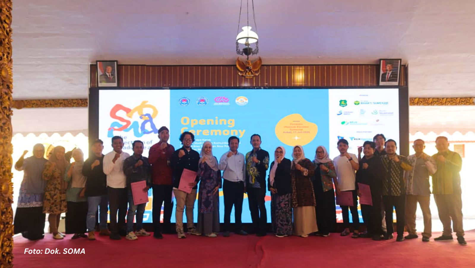 SOMA Vol II Jadi Ruang Kolaborasi Mahasiswa Unija Angkat Seni dan Budaya Madura