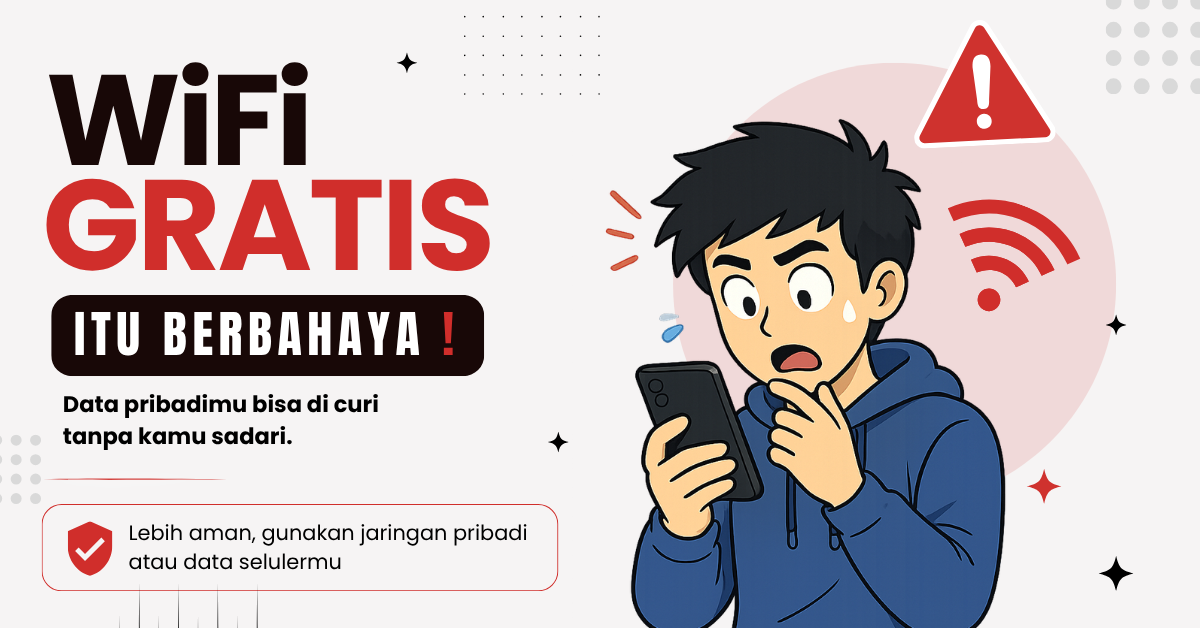 Hati-Hati! WiFi Gratis Bisa Mencuri Data Pribadimu